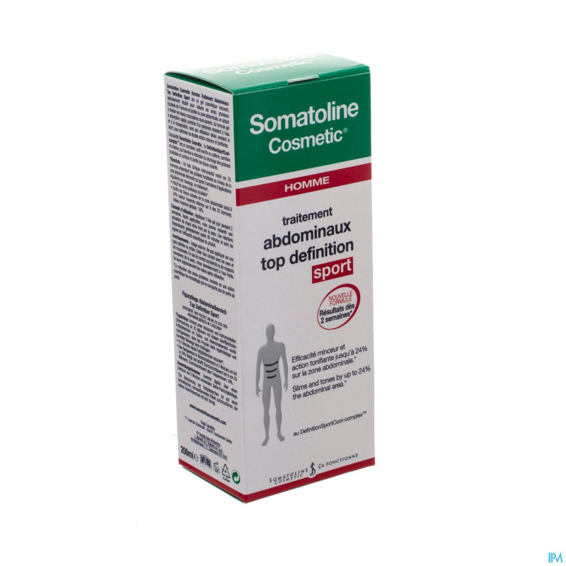 Somatoline cosm.man top definition sport 200ml