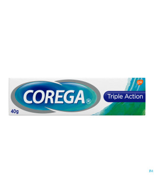 Corega triple active cr adh prothese dentaire  40g