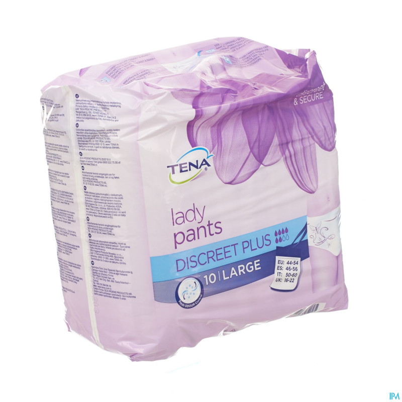 Tena lady pants discreet plus large  10 797610