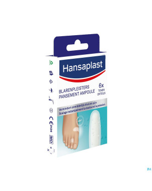Hansaplast sos pansement ampoules petit    strip 6