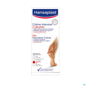 Hansaplast a/peau dure 20% uree cr intensive  75ml