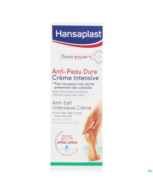 Hansaplast a/peau dure 20% uree cr intensive  75ml