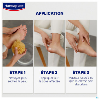 Hansaplast a/peau dure 20% uree cr intensive  75ml