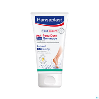Hansaplast a/peau dure 2en1 gommage    75ml