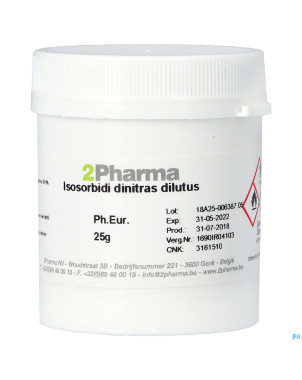 Isosorbide dinitrate 40% (60%lactosum) 25g 2pharma
