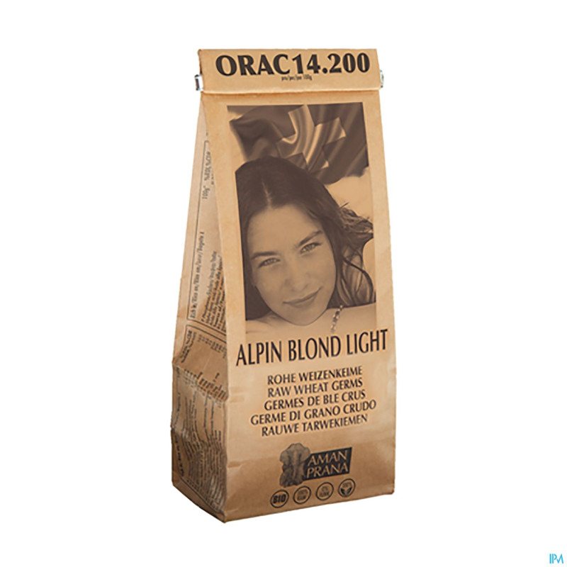 Amanprana alpin blond light germes de bles 400g