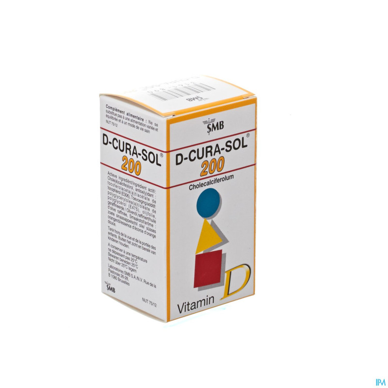 D-cura sol 200ui fl 1x10ml