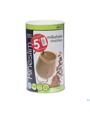 Kineslim milkshake chocolat pdr duo 2x400g 2e -50%