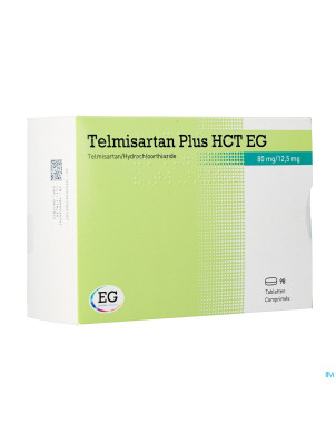 Telmisartan plus hct eg 80mg/12,5 mg tabl  98
