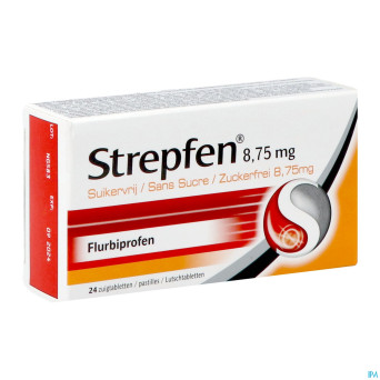 Strepfen 8,75mg s/sucre    past 24