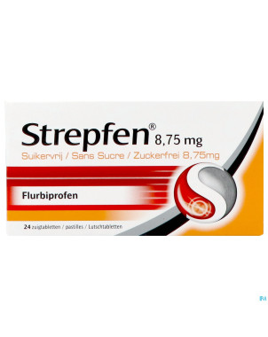 Strepfen 8,75mg s/sucre    past 24