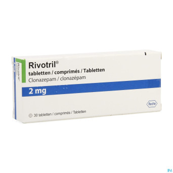 Rivotril 2,0mg impexeco comp  30 x 2,0mg pip