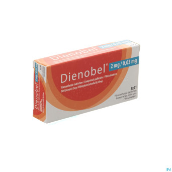 Dienobel 2mg/0,03mg comp pell  3x21