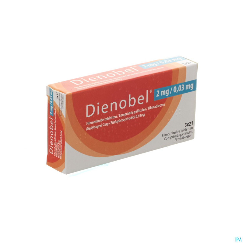 Dienobel 2mg/0,03mg comp pell  3x21
