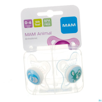 Mam sucette animal 0-6m