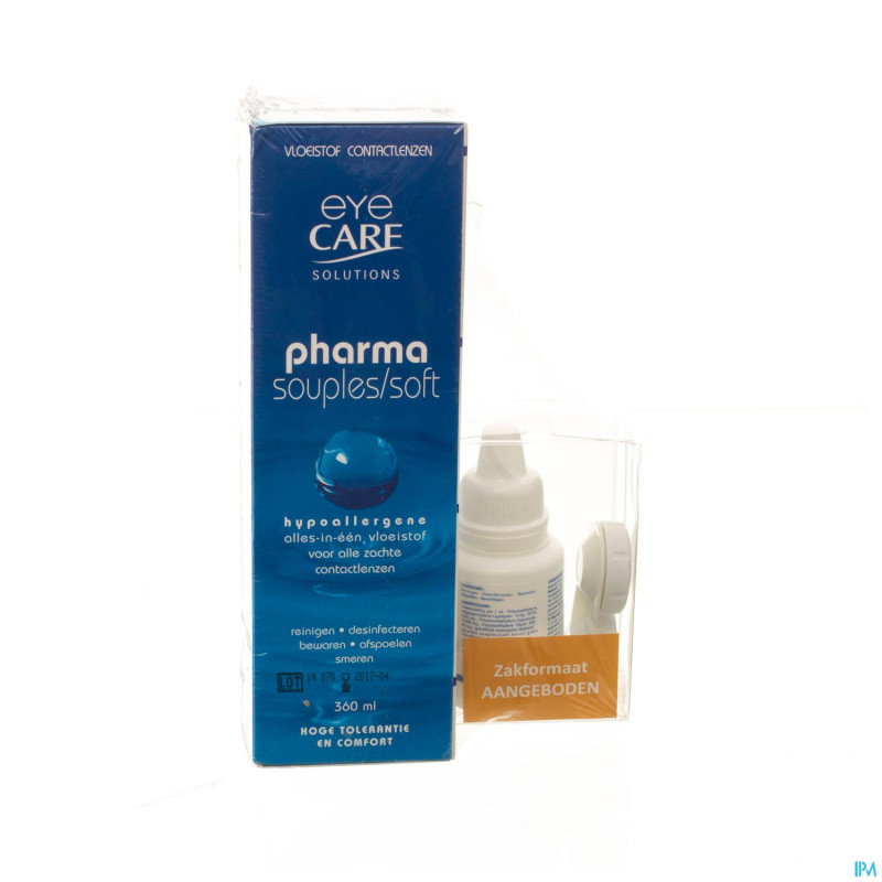 Eye care pharma soft promo pack nl    360ml+50ml