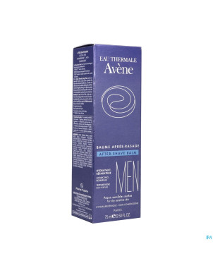 Avene men baume apres rasage nf 75ml