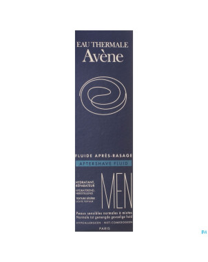Avene men fluide apres rasage nf 75ml