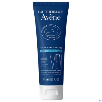 Avene men fluide apres rasage nf 75ml