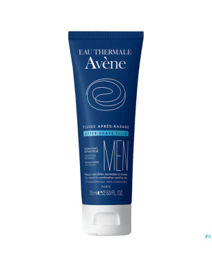 Avene men fluide apres rasage nf 75ml