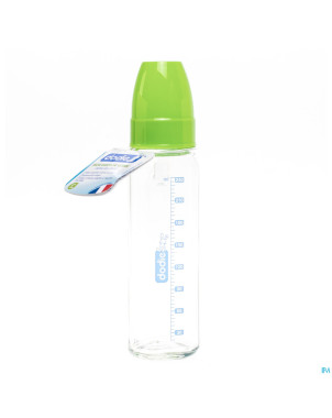 Dodie biberon verre vert anis 1er age    240ml