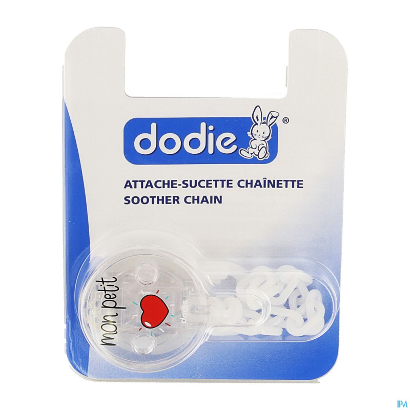 Dodie attache sucette chainette