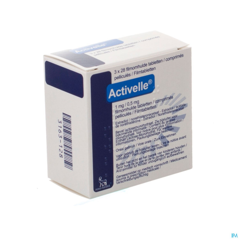 Activelle impexeco comp pell  3 x 28 pip