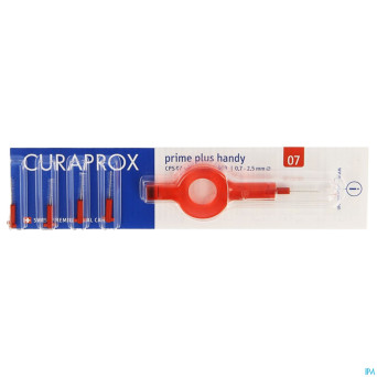 Curaprox brosse interdent.prime droit rouge    5