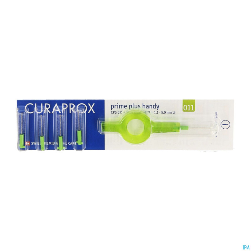 Curaprox brosse interdent.prime droit vert lime  5