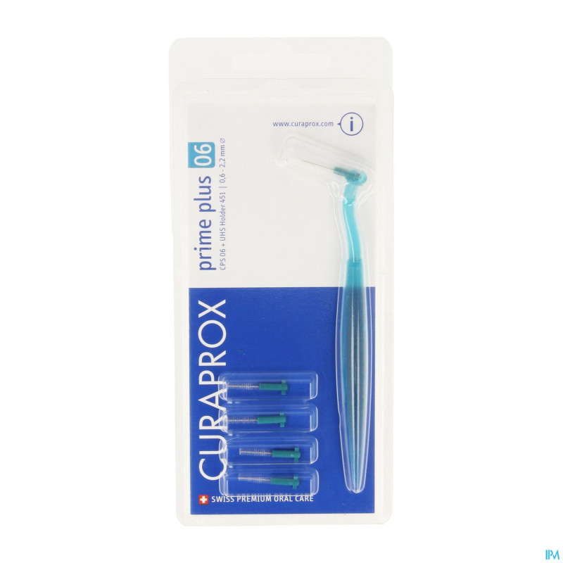 Curaprox brosse interdent.prime coude turquoise  5
