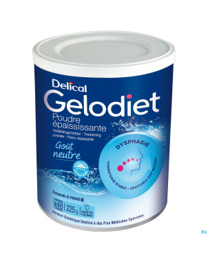 Gelodiet pdr epaissisant nf    225g