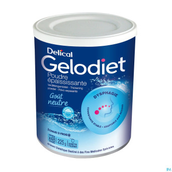 Gelodiet pdr epaissisant nf    225g