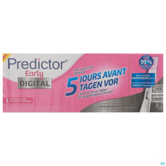 Predictor early 5 jours digital 1