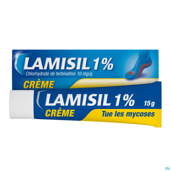 Lamisil creme 1% tube lamine aluminium  15g