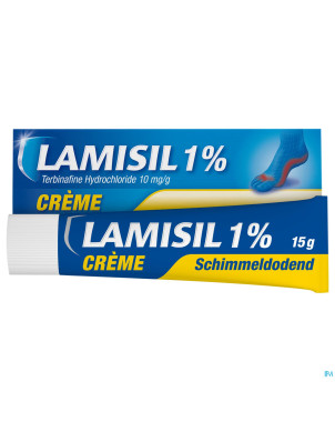 Lamisil creme 1% tube lamine aluminium  15g