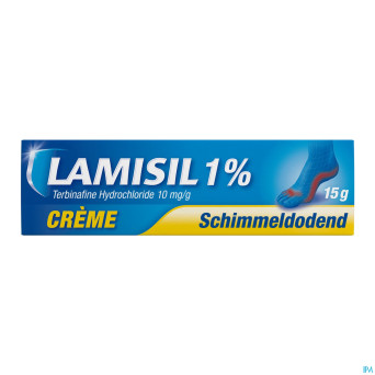 Lamisil creme 1% tube lamine aluminium  15g