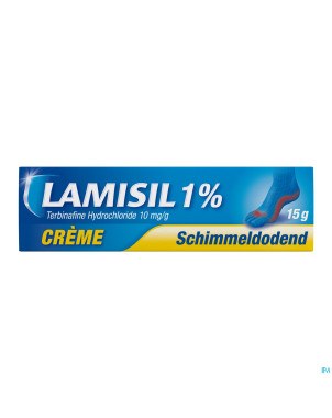 Lamisil creme 1% tube lamine aluminium  15g