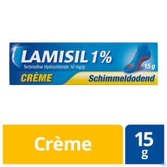 Lamisil creme 1% tube lamine aluminium  15g