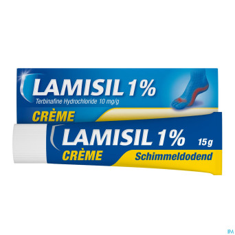 Lamisil creme 1% tube lamine aluminium  15g