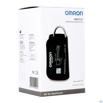 Omron intelli wrap cuff brassard m+l hem-fl31-e