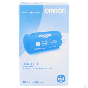 Omron intelli wrap cuff brassard m+l hem-fl31-e
