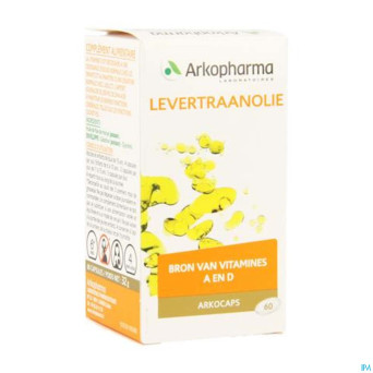 Arkogelules huile foie de morue 220