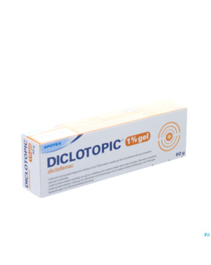 Diclotopic 1% gel tube 60 gr