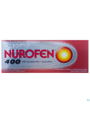 Nurofen 400 impexeco comp enrob 30x400mg pip