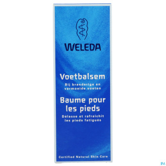 Weleda baume pour les pieds creme tube 75ml