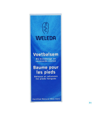Weleda baume pour les pieds creme tube 75ml