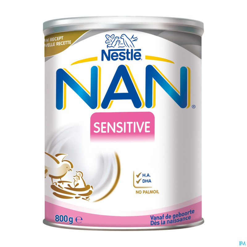 Nan sensitive   800g rempl.2489-482