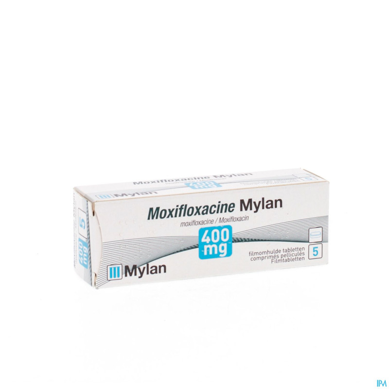 Moxifloxacin mylan 400 mg comp pell  5