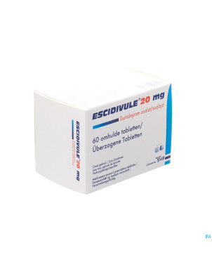 Escidivule 20 mg comp enrob 60