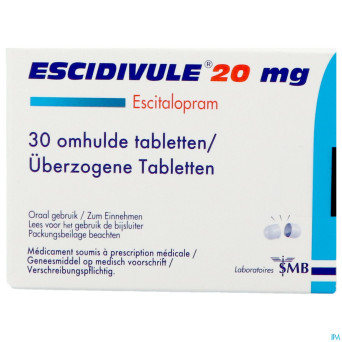 Escidivule 20 mg comp enrob 30